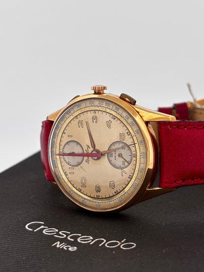 BRK GOLD 18K | Chronographe Suisse | Cadran Champagne