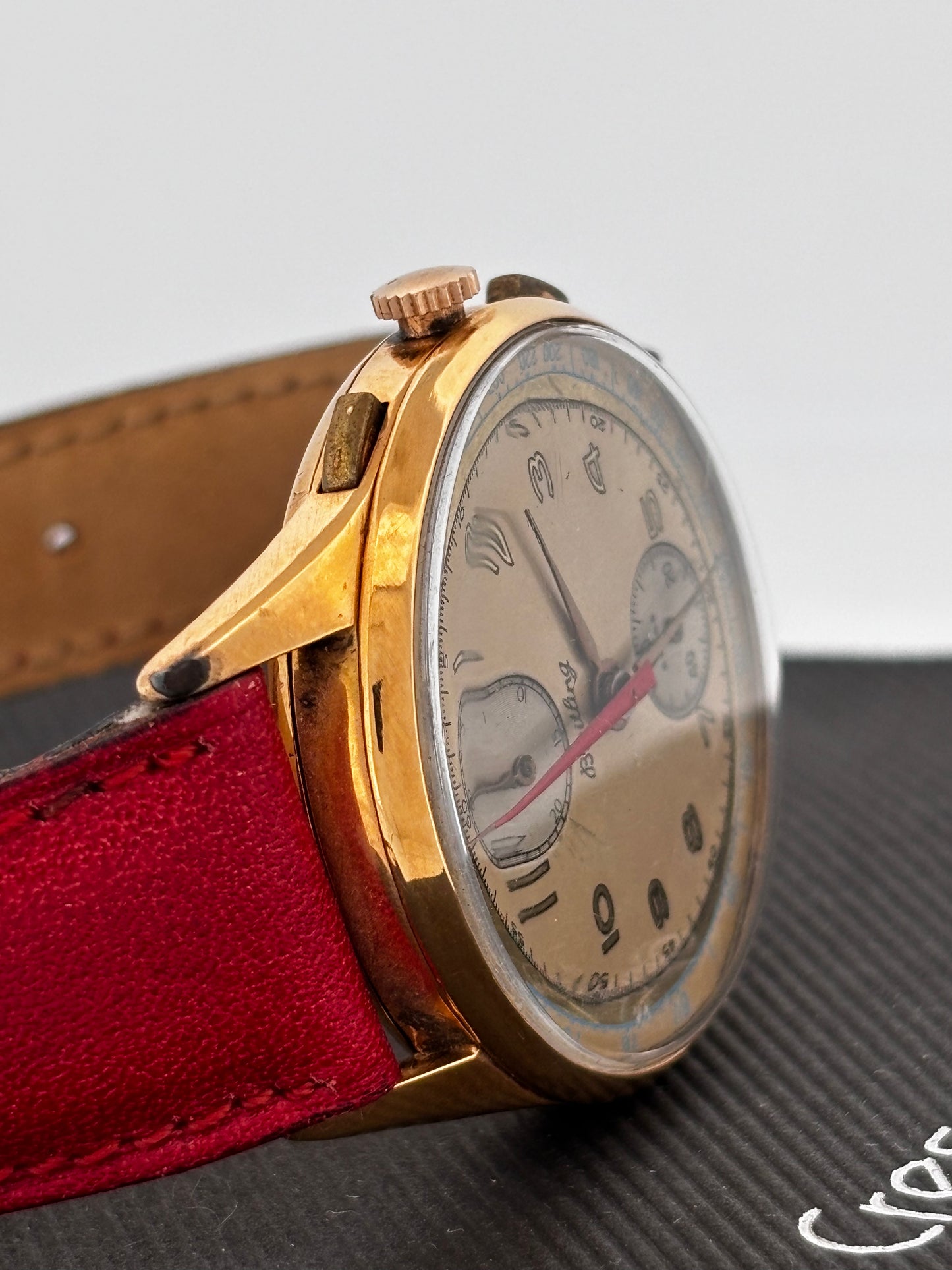BRK GOLD 18K | Chronographe Suisse | Cadran Champagne