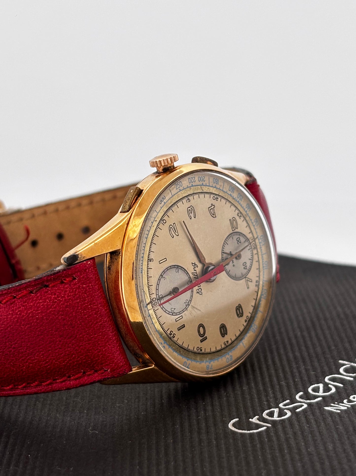 BRK GOLD 18K | Chronographe Suisse | Cadran Champagne