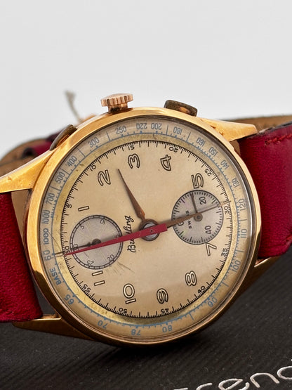 BRK GOLD 18K | Chronographe Suisse | Cadran Champagne