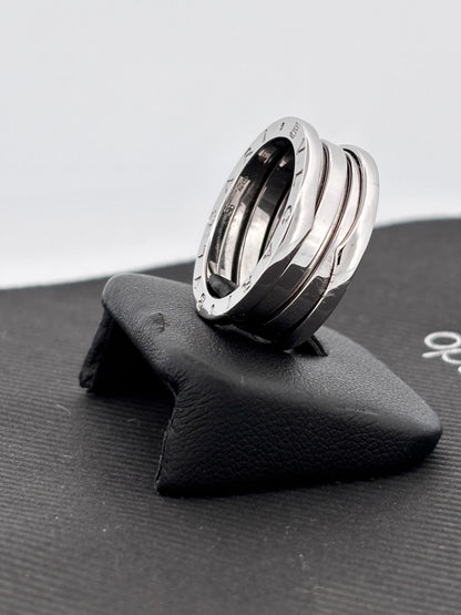 BVLGARI | Bague B.Zero1 | Or blanc 18k | Taille 56 | 10,4 g