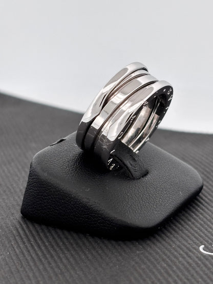BVLGARI | Bague B.Zero1 | Or blanc 18k | Taille 56 | 10,4 g