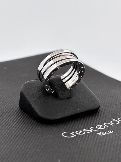 BVLGARI | Bague B.Zero1 | Or blanc 18k | Taille 56 | 10,4 g