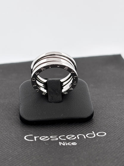 BVLGARI | Bague B.Zero1 | Or blanc 18k | Taille 56 | 10,4 g