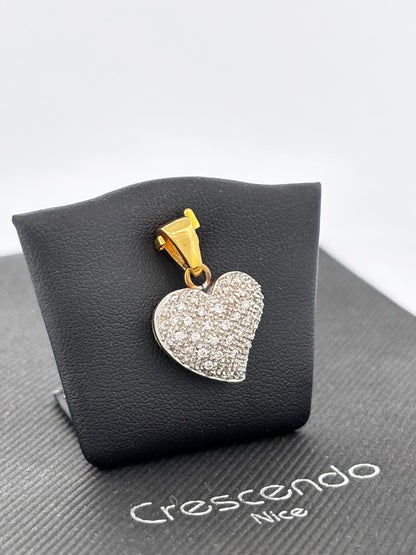 Pendentif coeur diam
