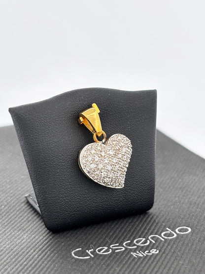 Pendentif coeur diam