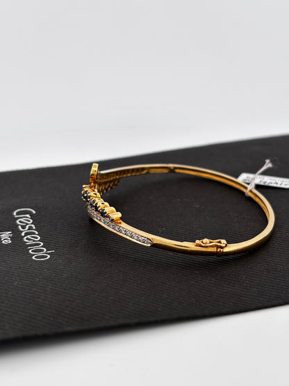 Bracelet saphir diam gold