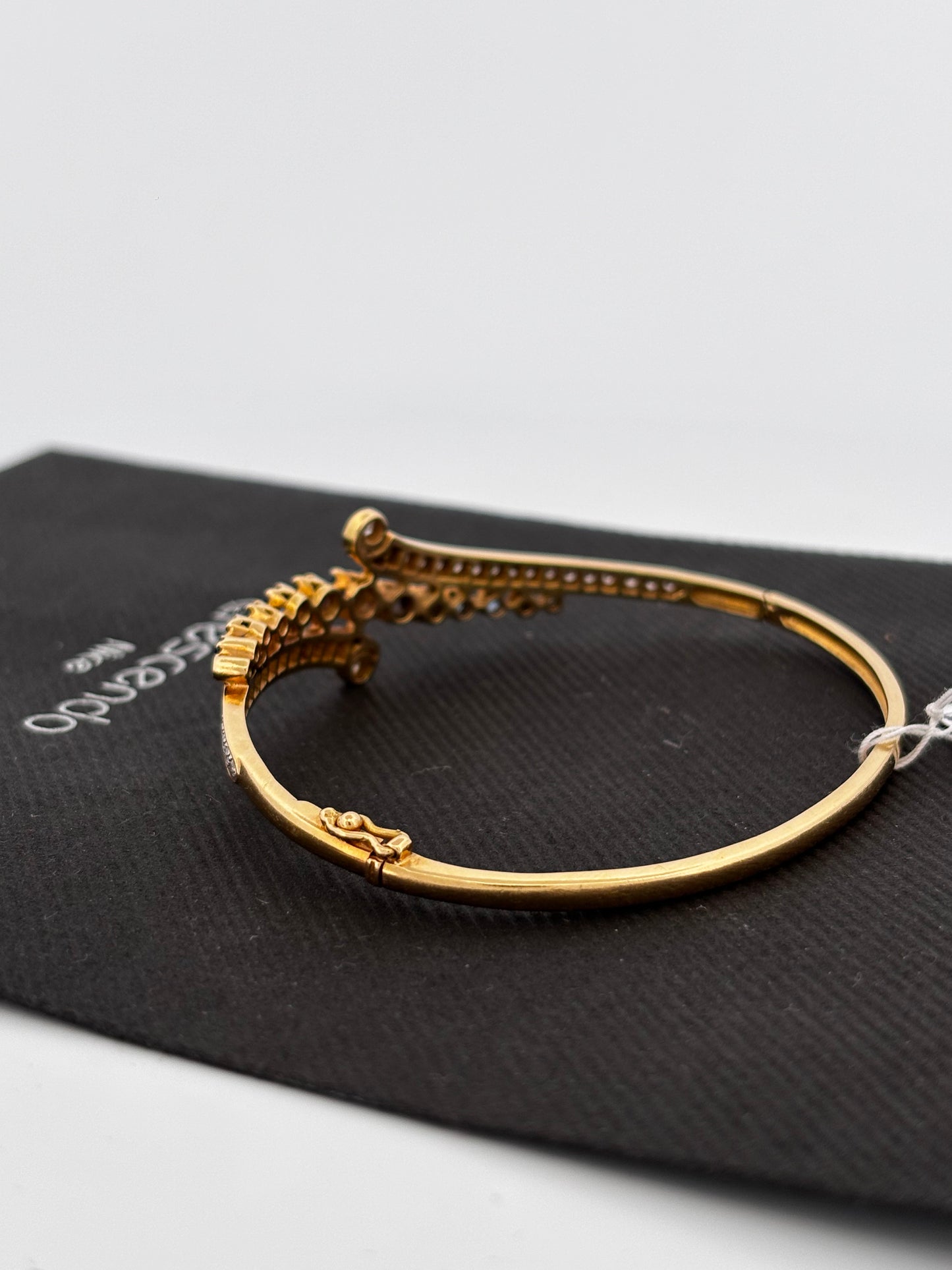 Bracelet saphir diam gold
