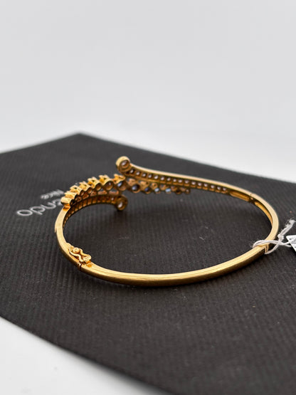Bracelet saphir diam gold