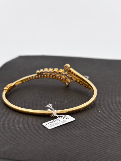 Bracelet saphir diam gold