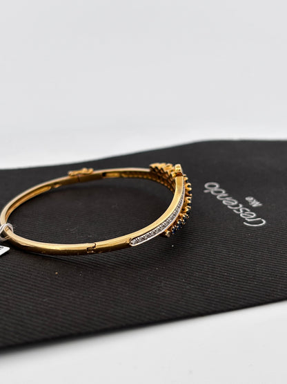 Bracelet saphir diam gold