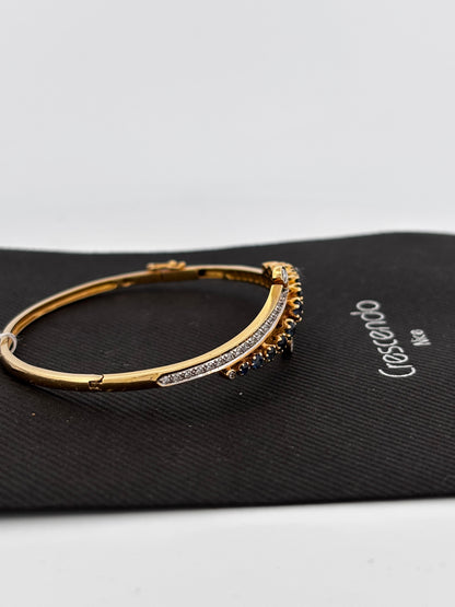 Bracelet saphir diam gold