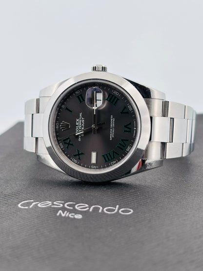 Rolex Datejust 41 “Wimbledon” – Réf. 126300