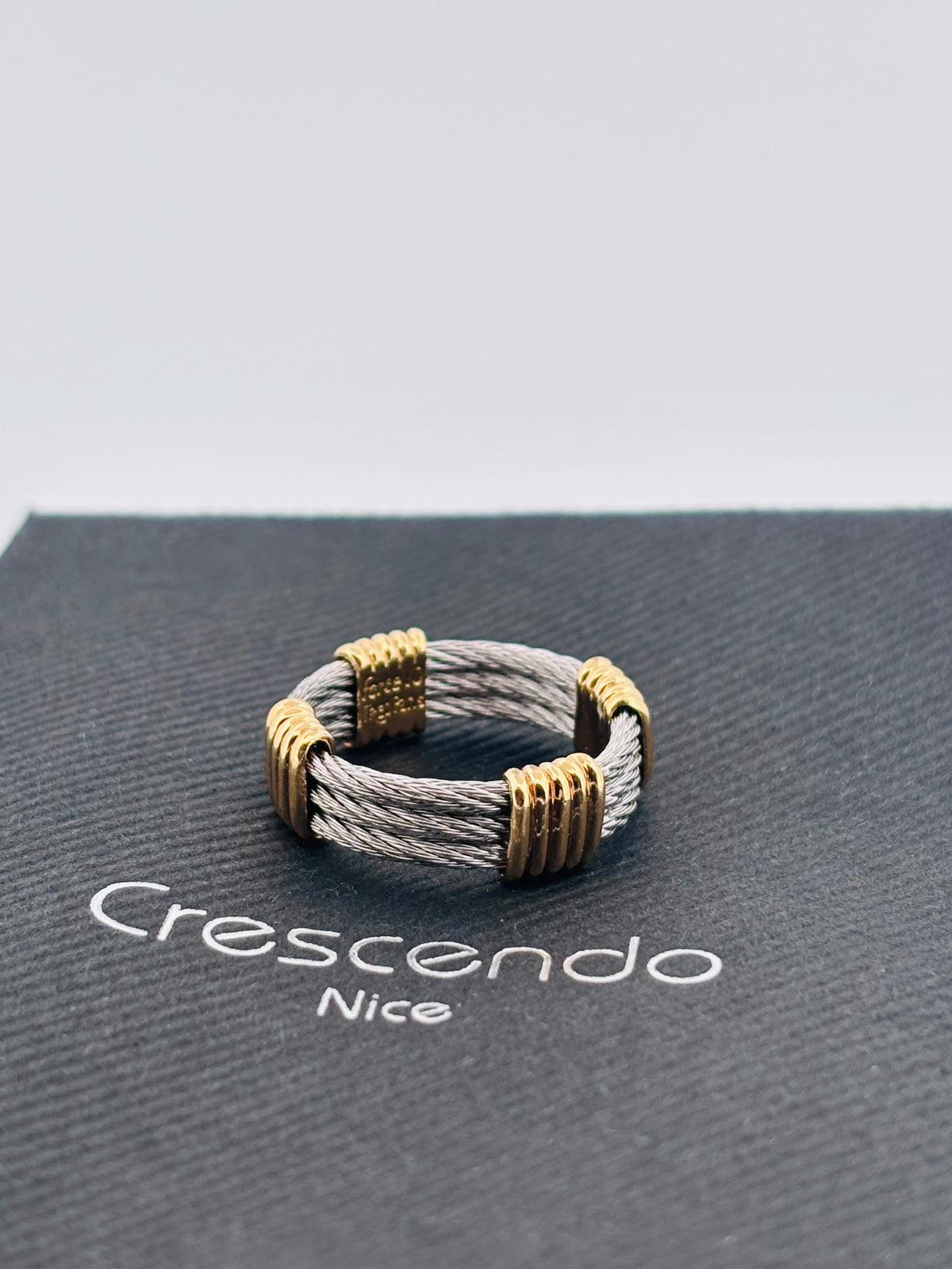 FRED Force 10 Vintage – Bague Or Jaune & Acier