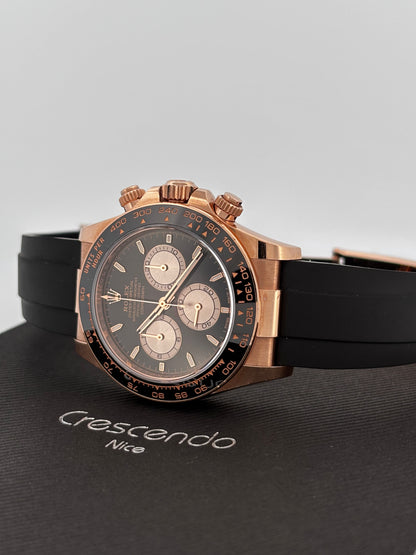 ROLEX – Daytona "Everose Gold" | Chronographe Cosmograph | Or rose 18K | Bracelet Oysterflex