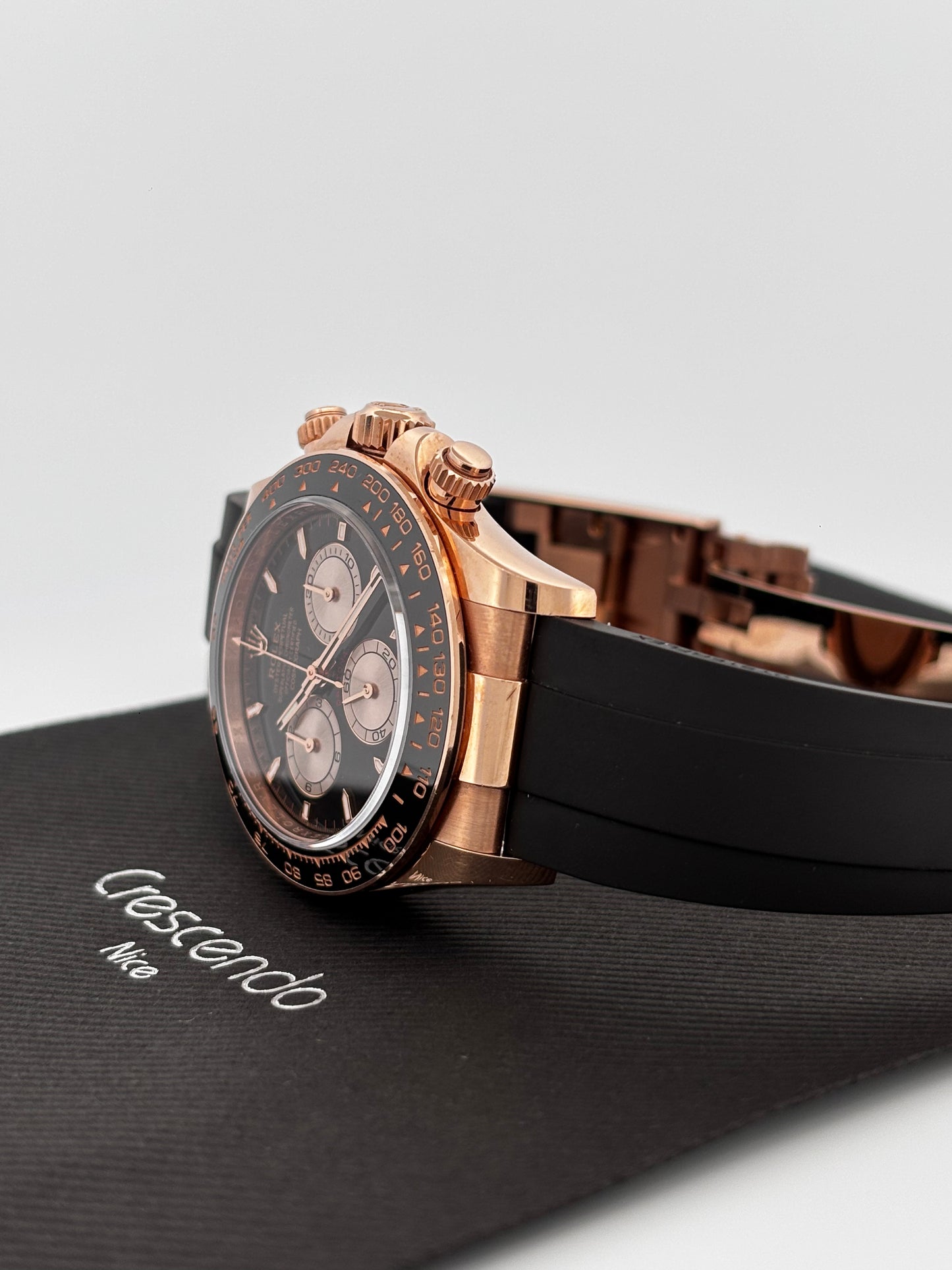 ROLEX – Daytona "Everose Gold" | Chronographe Cosmograph | Or rose 18K | Bracelet Oysterflex