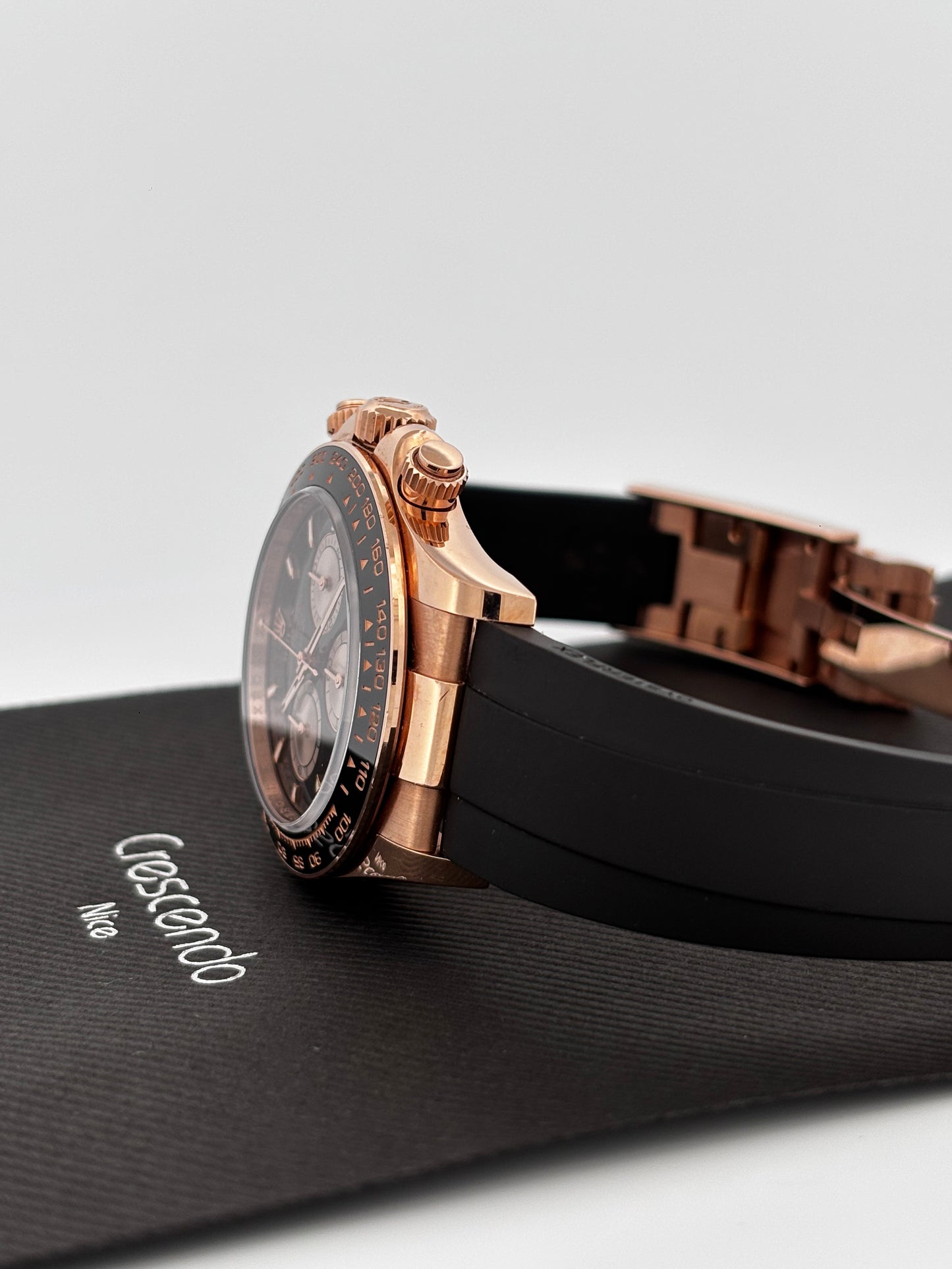 ROLEX – Daytona "Everose Gold" | Chronographe Cosmograph | Or rose 18K | Bracelet Oysterflex