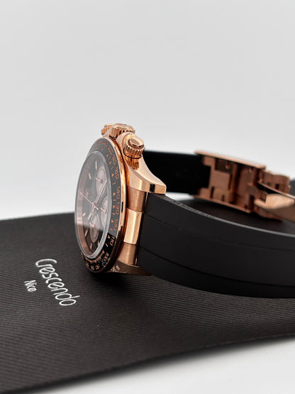 ROLEX – Daytona "Everose Gold" | Chronographe Cosmograph | Or rose 18K | Bracelet Oysterflex