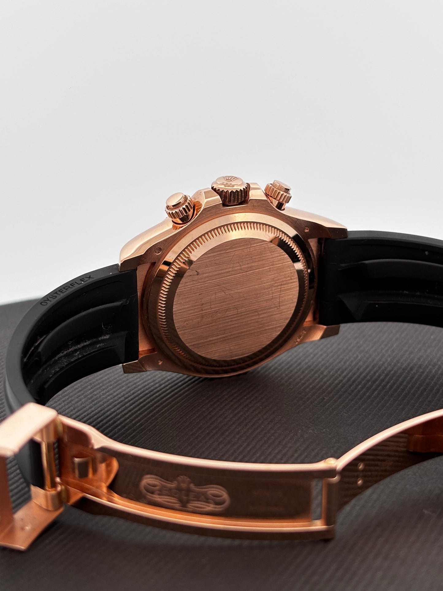 ROLEX – Daytona "Everose Gold" | Chronographe Cosmograph | Or rose 18K | Bracelet Oysterflex