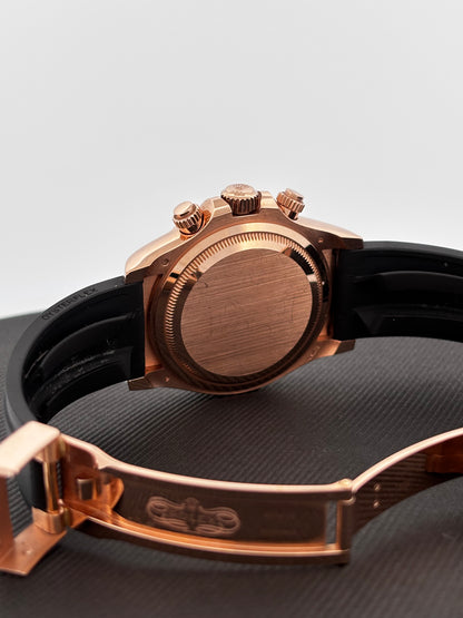 ROLEX – Daytona "Everose Gold" | Chronographe Cosmograph | Or rose 18K | Bracelet Oysterflex