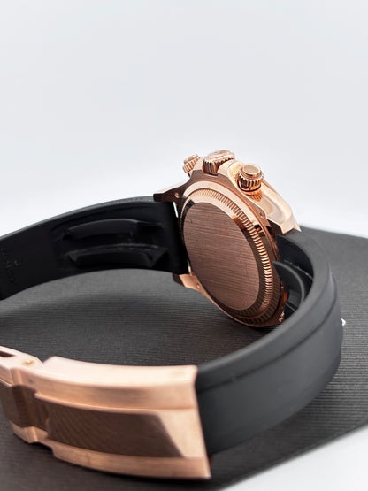 ROLEX – Daytona "Everose Gold" | Chronographe Cosmograph | Or rose 18K | Bracelet Oysterflex