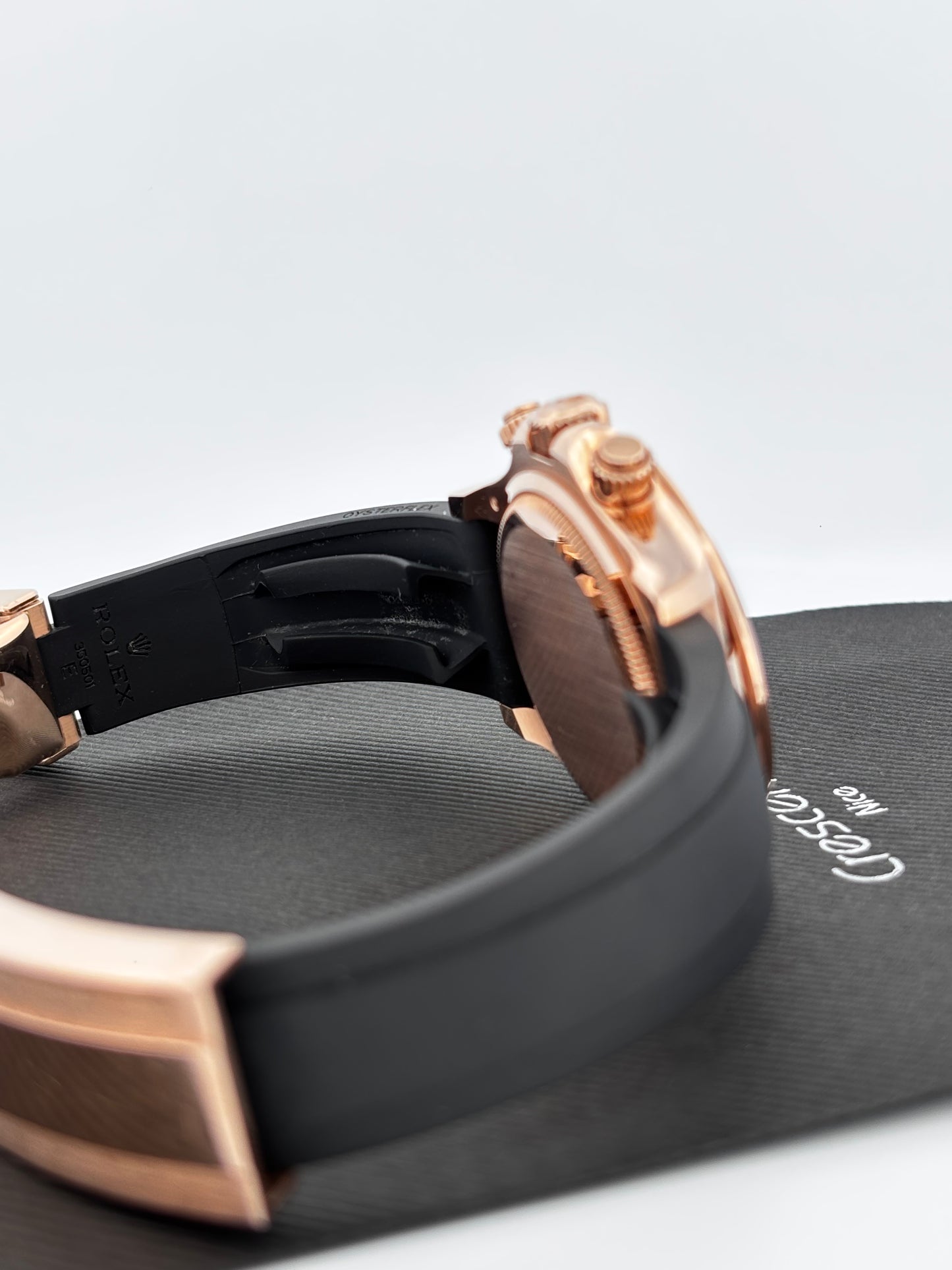 ROLEX – Daytona "Everose Gold" | Chronographe Cosmograph | Or rose 18K | Bracelet Oysterflex