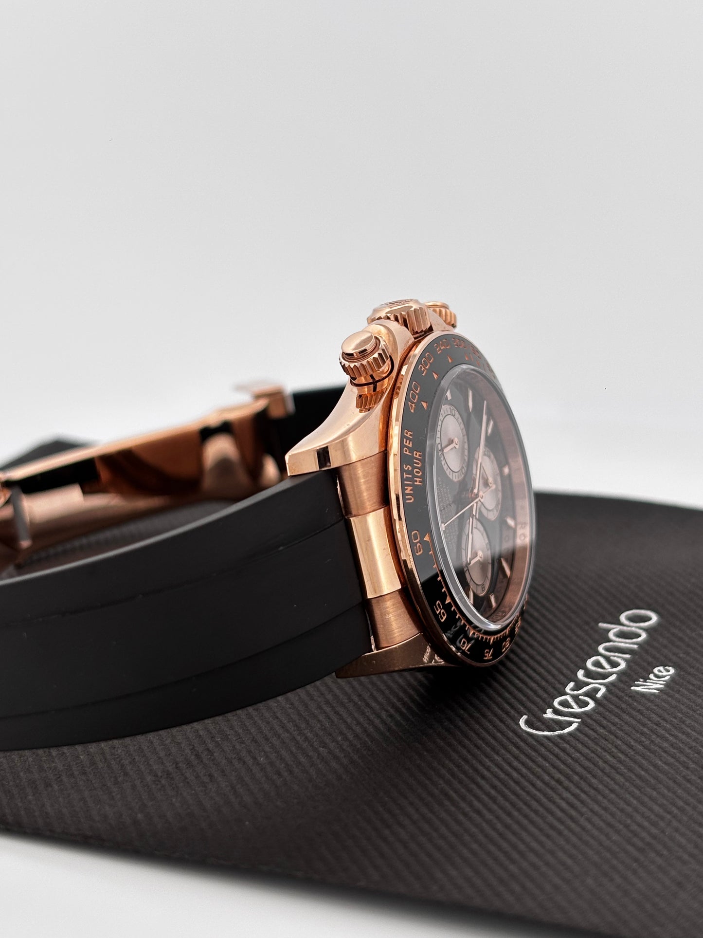 ROLEX – Daytona "Everose Gold" | Chronographe Cosmograph | Or rose 18K | Bracelet Oysterflex