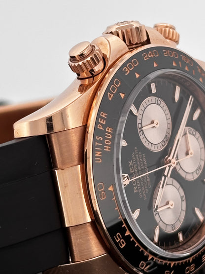 ROLEX – Daytona "Everose Gold" | Chronographe Cosmograph | Or rose 18K | Bracelet Oysterflex