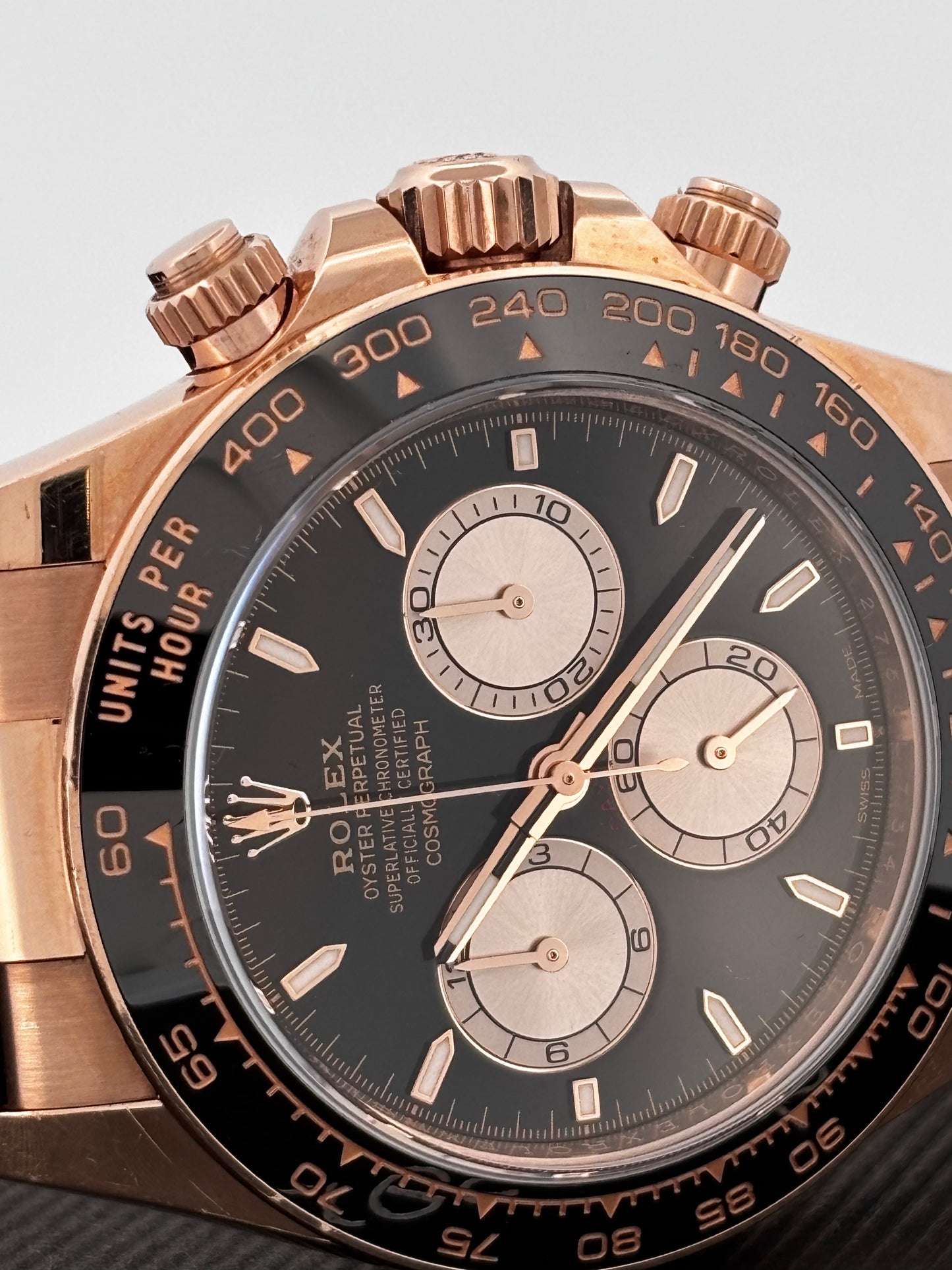 ROLEX – Daytona "Everose Gold" | Chronographe Cosmograph | Or rose 18K | Bracelet Oysterflex