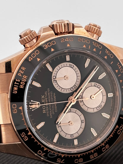 ROLEX – Daytona "Everose Gold" | Chronographe Cosmograph | Or rose 18K | Bracelet Oysterflex