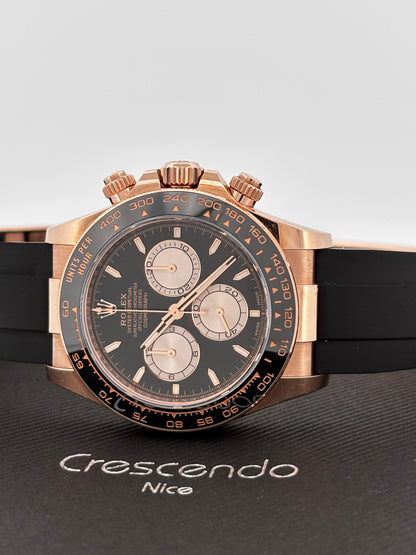 ROLEX – Daytona "Everose Gold" | Chronographe Cosmograph | Or rose 18K | Bracelet Oysterflex