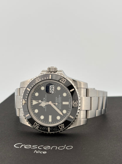 ROLEX – Submariner Date | Acier Oystersteel | Lunette Cerachrom noire | 40 mm