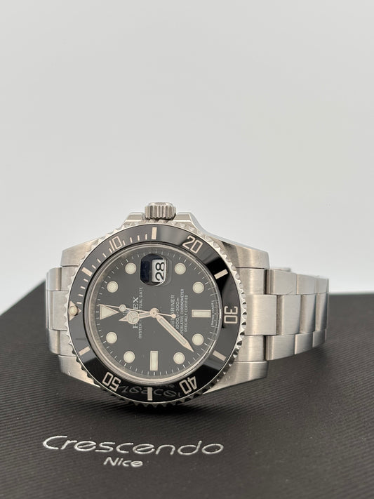 ROLEX – Submariner Date | Acier Oystersteel | Lunette Cerachrom noire | 40 mm