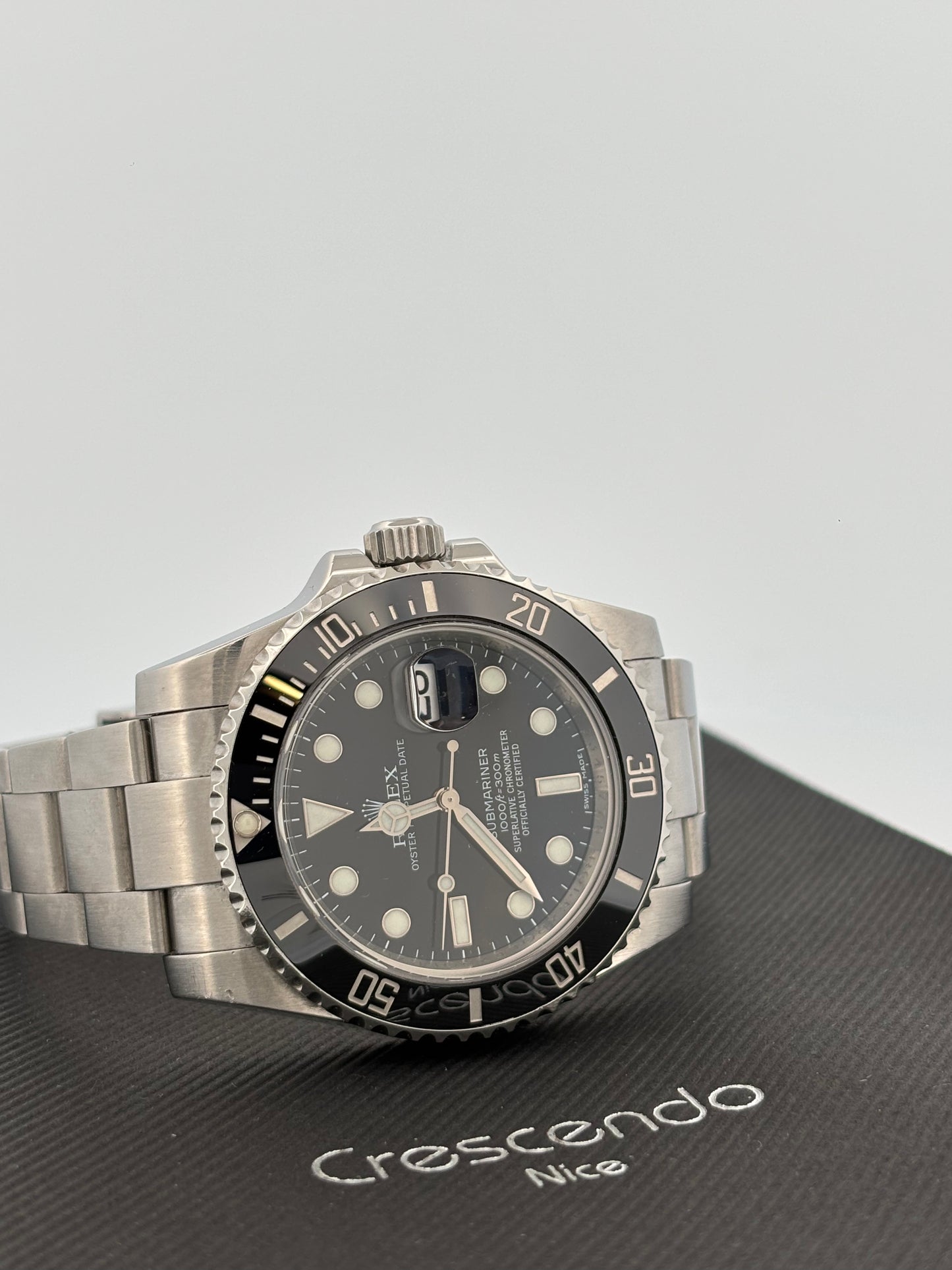 ROLEX – Submariner Date | Acier Oystersteel | Lunette Cerachrom noire | 40 mm