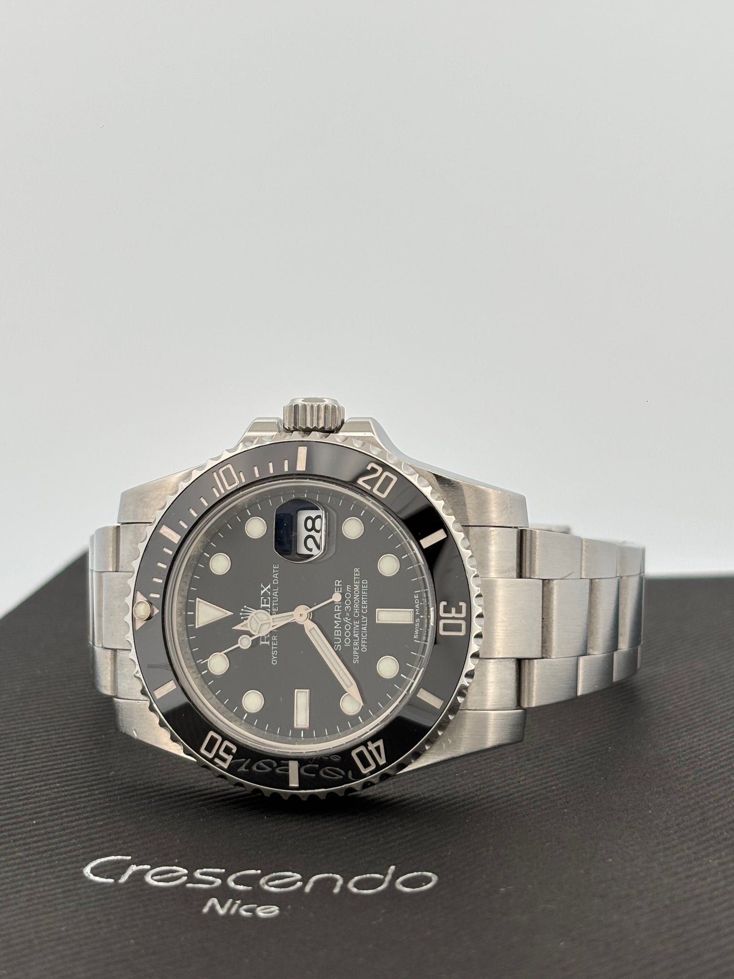 ROLEX – Submariner Date | Acier Oystersteel | Lunette Cerachrom noire | 40 mm