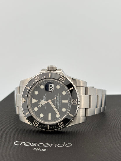 ROLEX – Submariner Date | Acier Oystersteel | Lunette Cerachrom noire | 40 mm