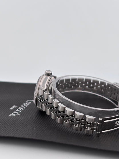 ROLEX | Lady-Datejust | Acier & Or blanc 18K | Cadran gris diamant | Bracelet Jubilée