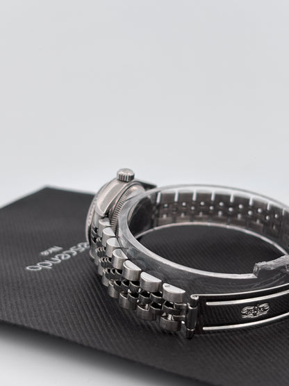 ROLEX | Lady-Datejust | Acier & Or blanc 18K | Cadran gris diamant | Bracelet Jubilée