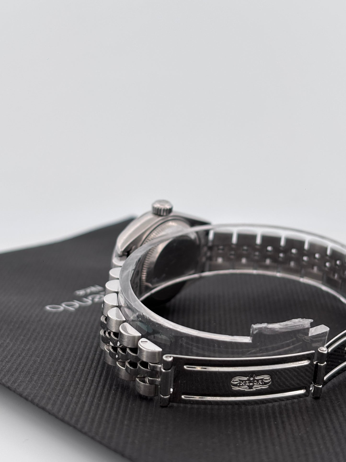 ROLEX | Lady-Datejust | Acier & Or blanc 18K | Cadran gris diamant | Bracelet Jubilée