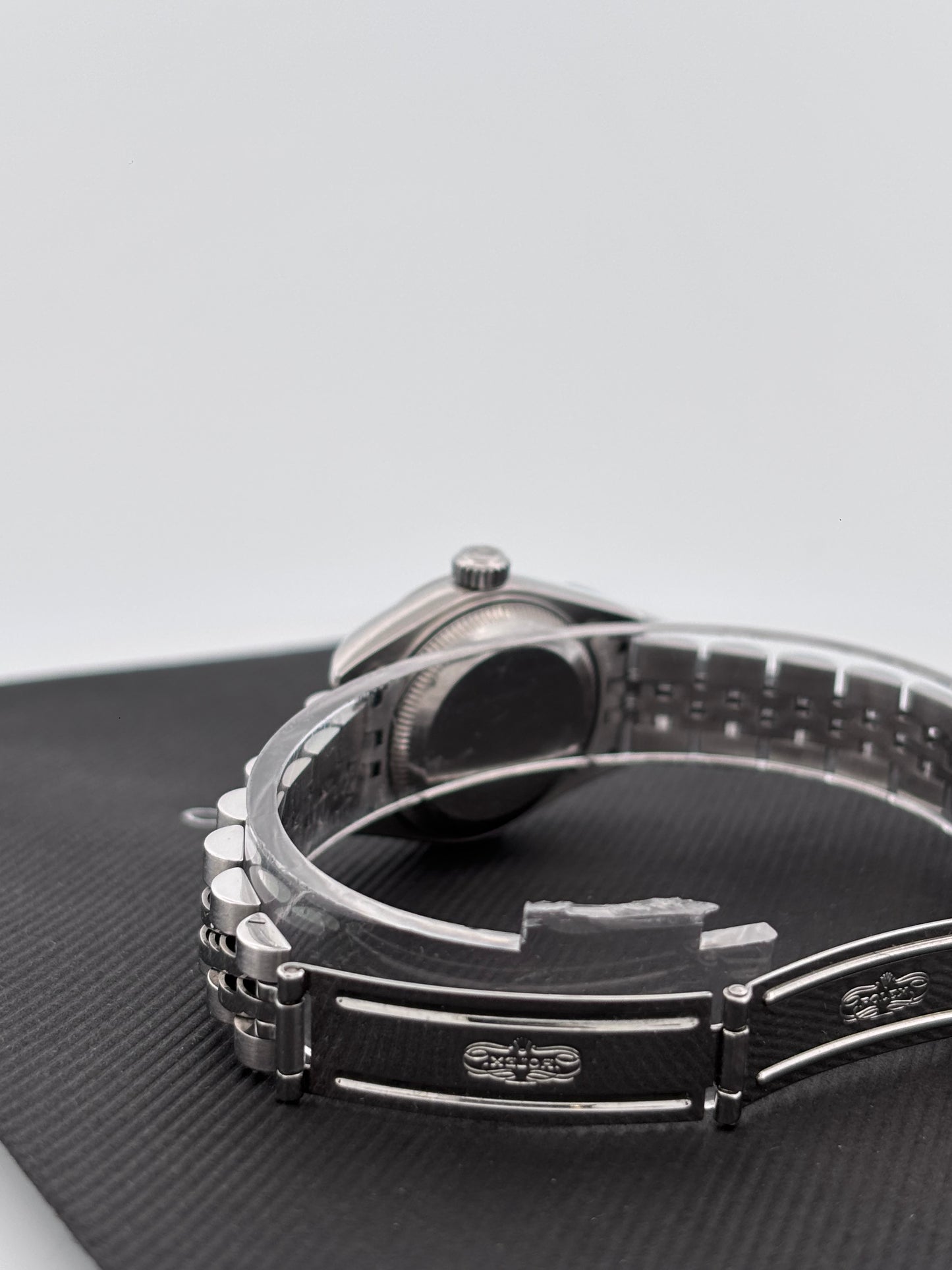 ROLEX | Lady-Datejust | Acier & Or blanc 18K | Cadran gris diamant | Bracelet Jubilée