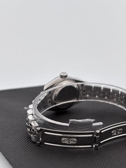 ROLEX | Lady-Datejust | Acier & Or blanc 18K | Cadran gris diamant | Bracelet Jubilée