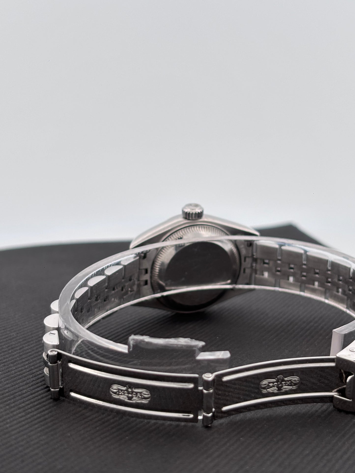 ROLEX | Lady-Datejust | Acier & Or blanc 18K | Cadran gris diamant | Bracelet Jubilée