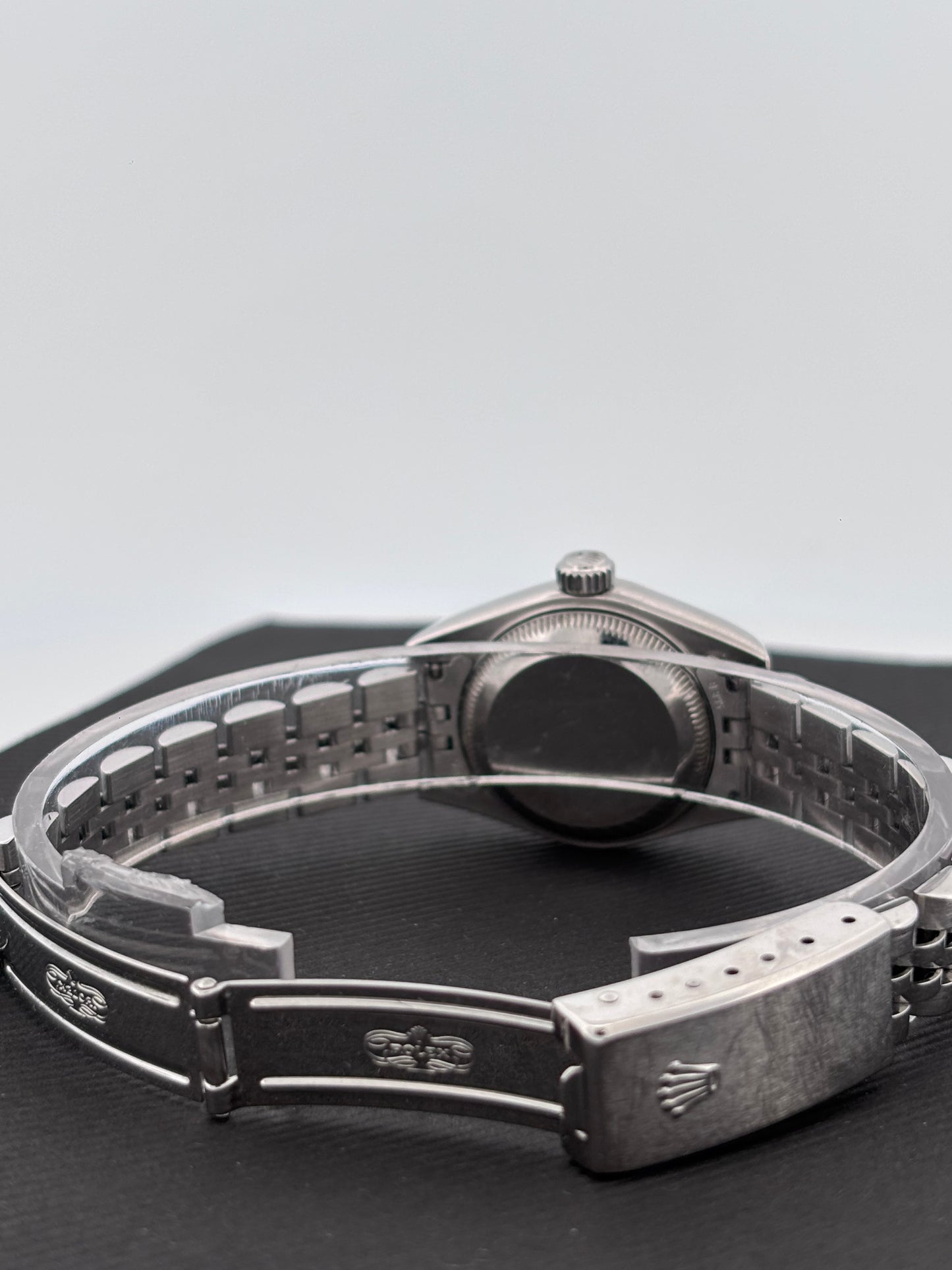 ROLEX | Lady-Datejust | Acier & Or blanc 18K | Cadran gris diamant | Bracelet Jubilée