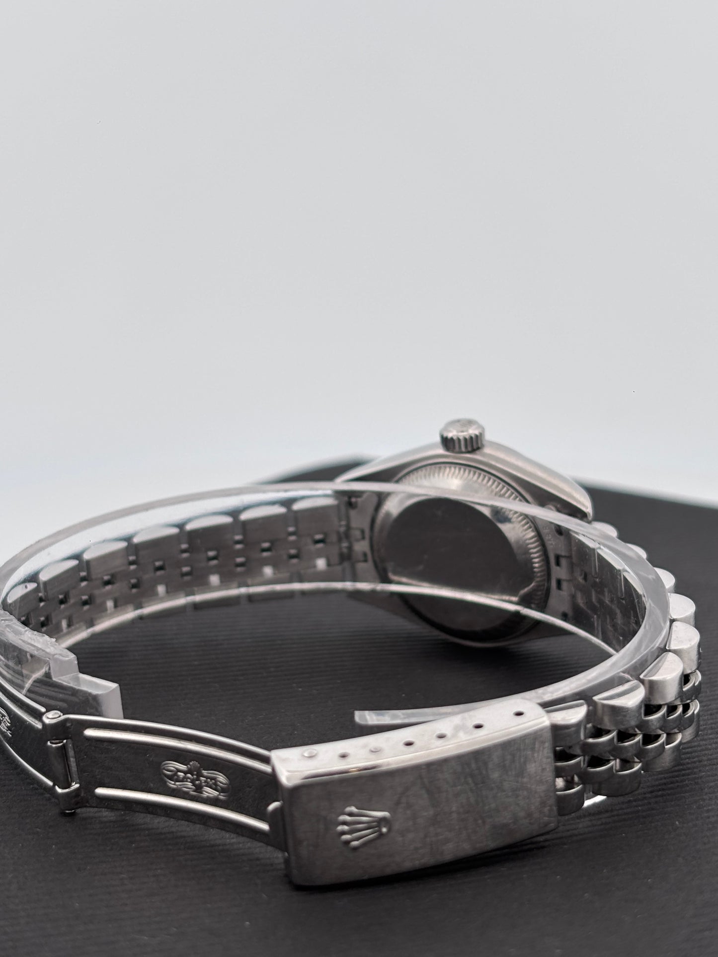 ROLEX | Lady-Datejust | Acier & Or blanc 18K | Cadran gris diamant | Bracelet Jubilée