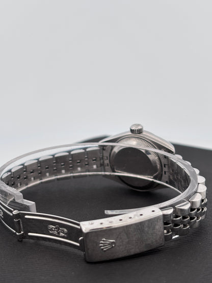 ROLEX | Lady-Datejust | Acier & Or blanc 18K | Cadran gris diamant | Bracelet Jubilée