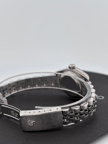 ROLEX | Lady-Datejust | Acier & Or blanc 18K | Cadran gris diamant | Bracelet Jubilée