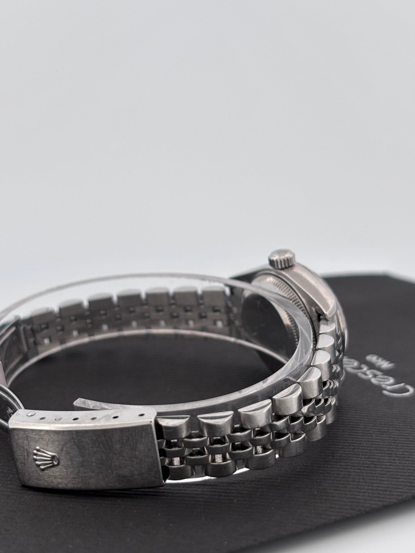 ROLEX | Lady-Datejust | Acier & Or blanc 18K | Cadran gris diamant | Bracelet Jubilée