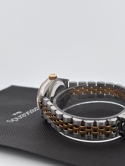 ROLEX – Lady-Datejust | Or jaune & Acier | Cadran Champagne Diamants | Bracelet Jubilé