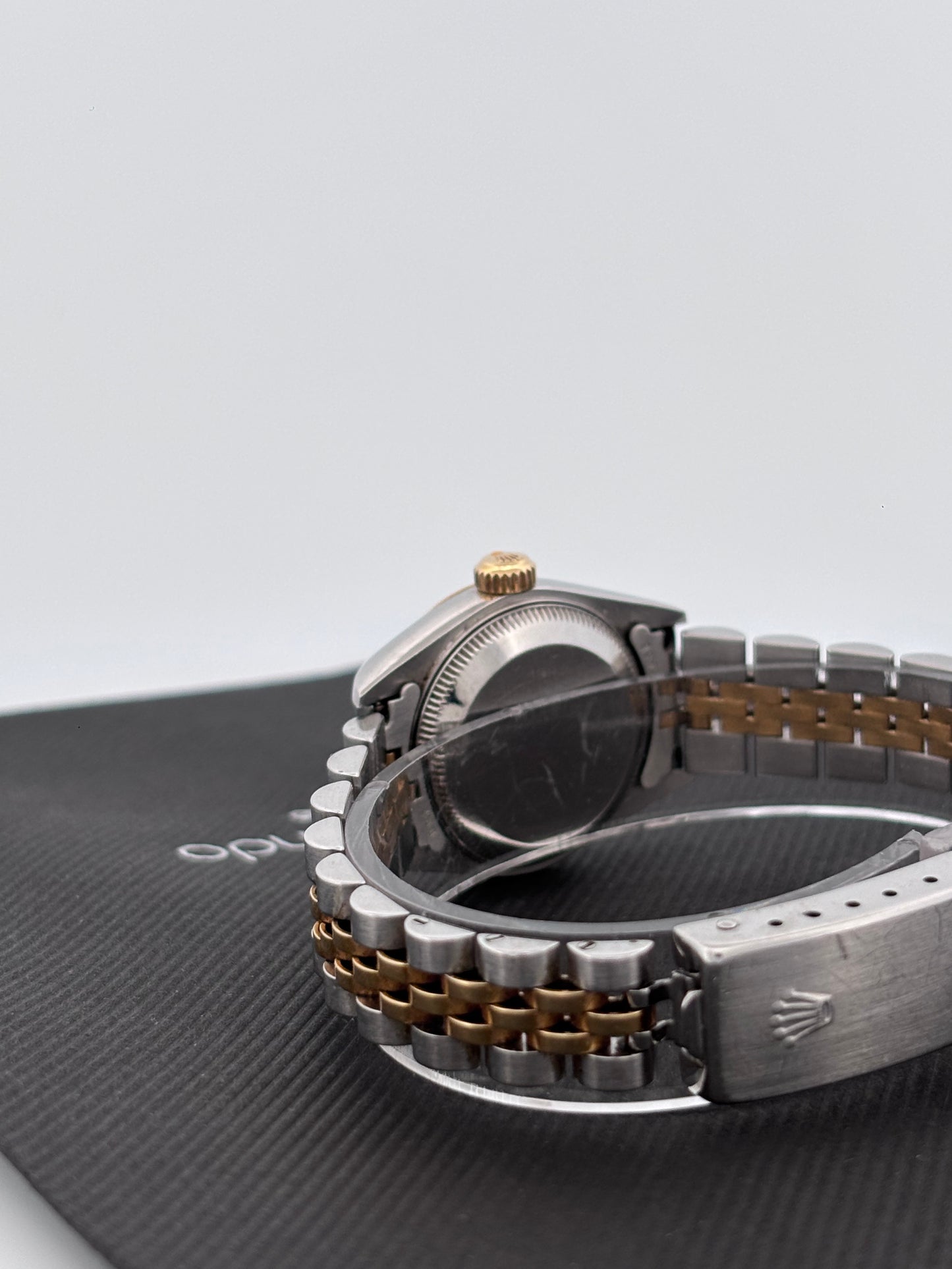 ROLEX – Lady-Datejust | Or jaune & Acier | Cadran Champagne Diamants | Bracelet Jubilé