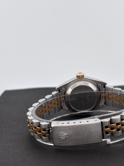 ROLEX – Lady-Datejust | Or jaune & Acier | Cadran Champagne Diamants | Bracelet Jubilé